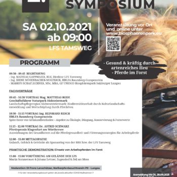 Plakat Pferdesymposium