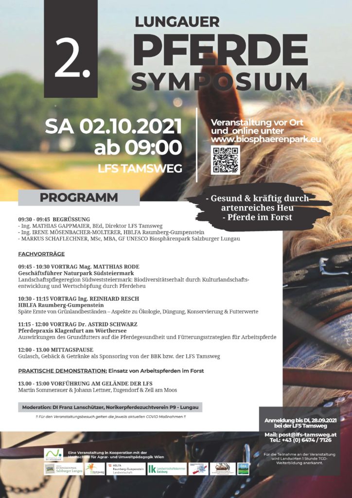 Plakat Pferdesymposium