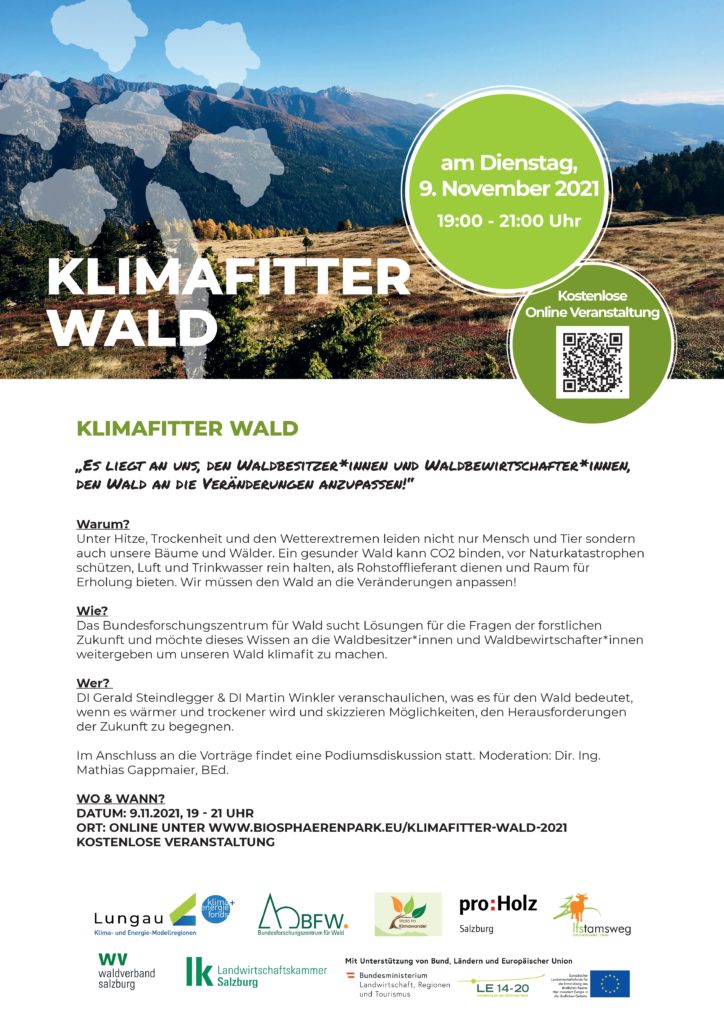 Einladung "Klimafitter Wald"